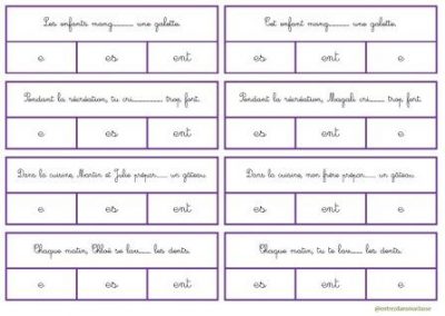 Ateliers conjugaison en cycle2 - Entrez dans ma classe