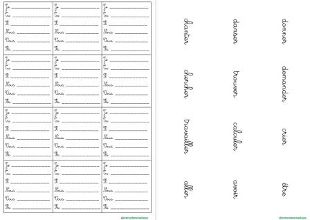 Ateliers conjugaison en cycle2 - Entrez dans ma classe