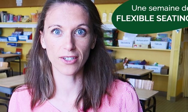 Une semaine de FLEXIBLE SEATING (3/4)