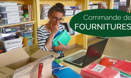 Fournitures scolaires pour ma classe – Commande 2019