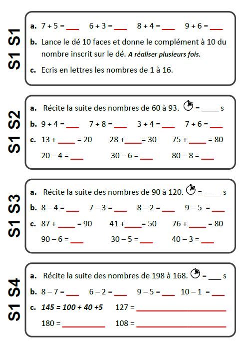 36 livrets de calcul mental (CE2 / CM) + Tableau d'évaluation interactif +  Applications